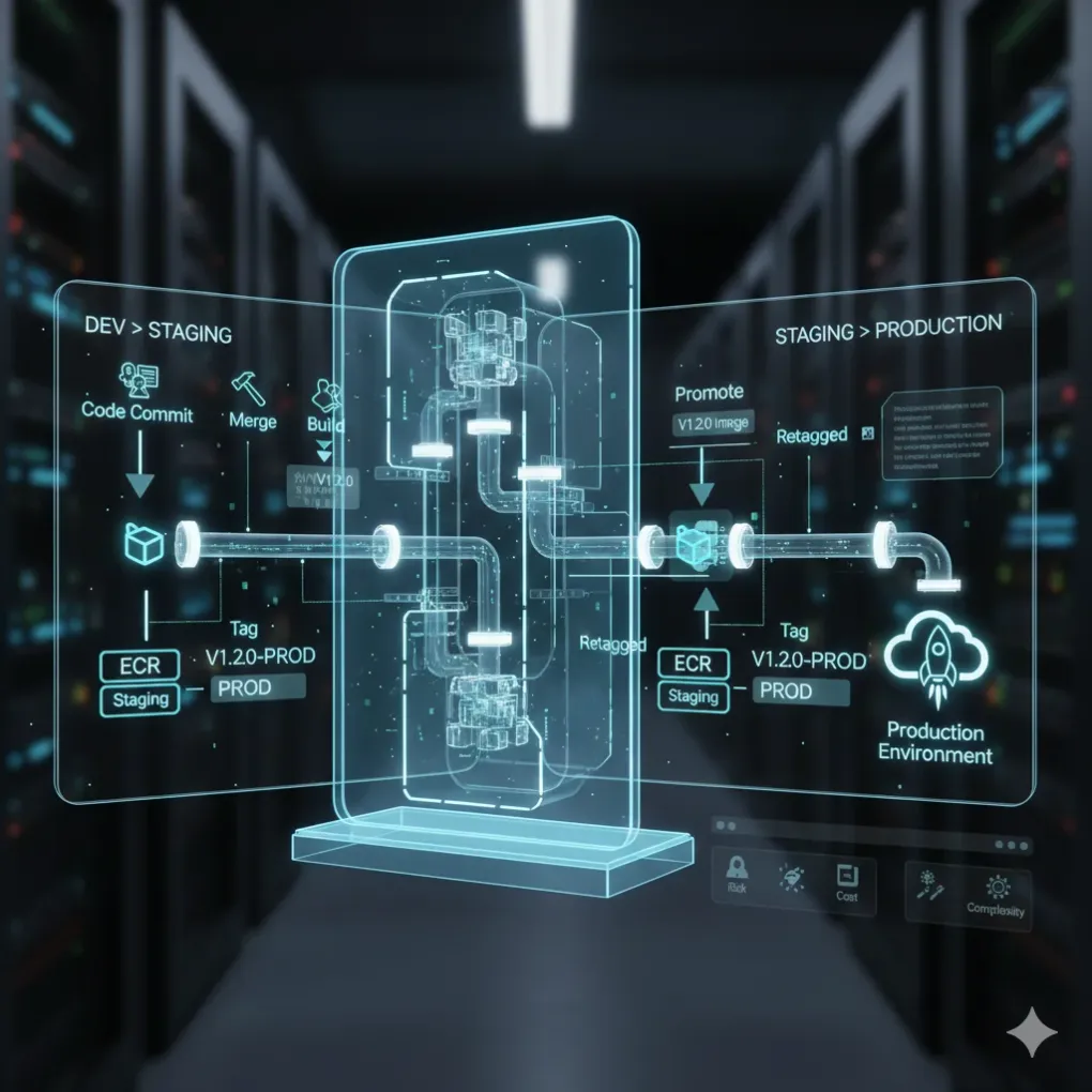 從 Staging 到 Production：一套可追蹤的 CI/CD 版本控管實戰
